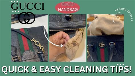 gucci cap profesional cleaning|gucci bag cleaner.